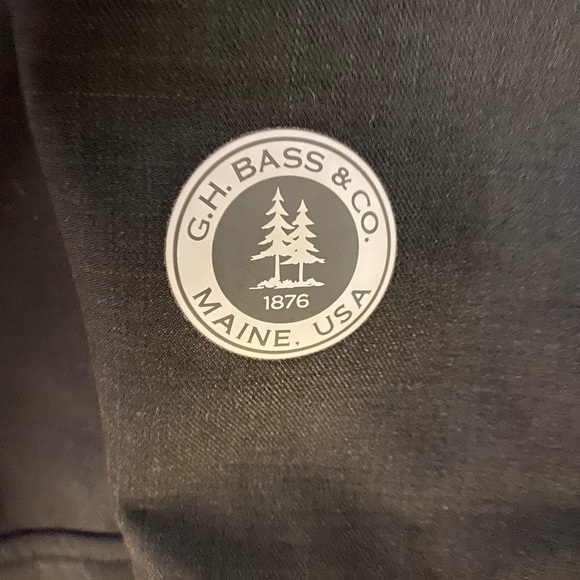 GH Bass & Co Explorer Jacket Mens Large Black/gray Softshell Hooded Full Zip - Picture 5 of 6